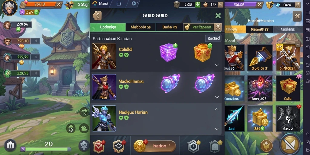 Tangkapan layar dari level tantangan dalam 8055.