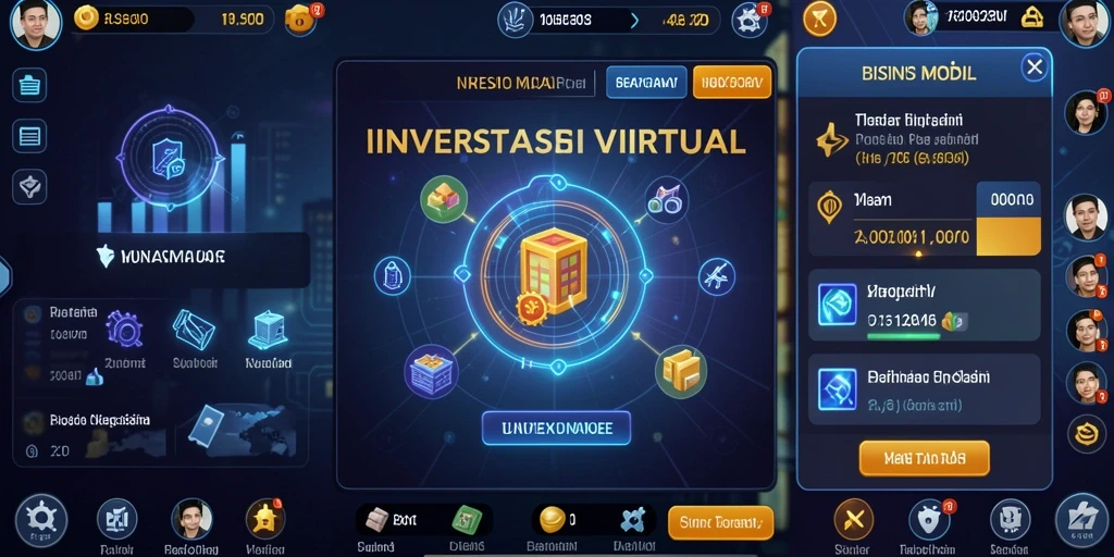 Fitur komunitas untuk berinteraksi dengan pemain lain.
