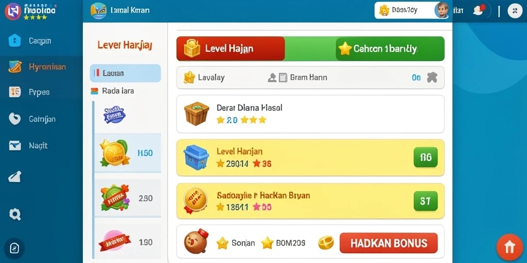 Leaderboard kompetitif untuk bersaing dengan pemain lain.