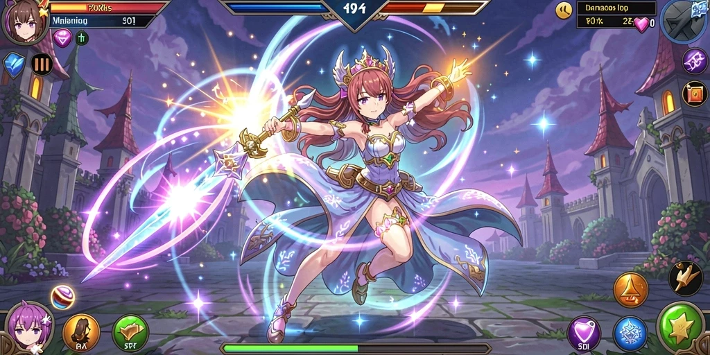 Screenshot misi seru yang menantang pemain.