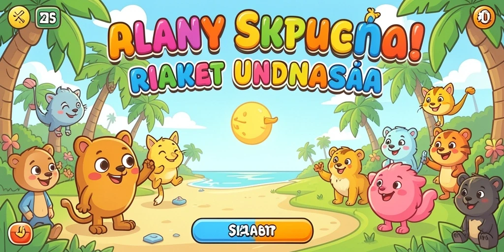 Beragam kategori permainan untuk semua usia.