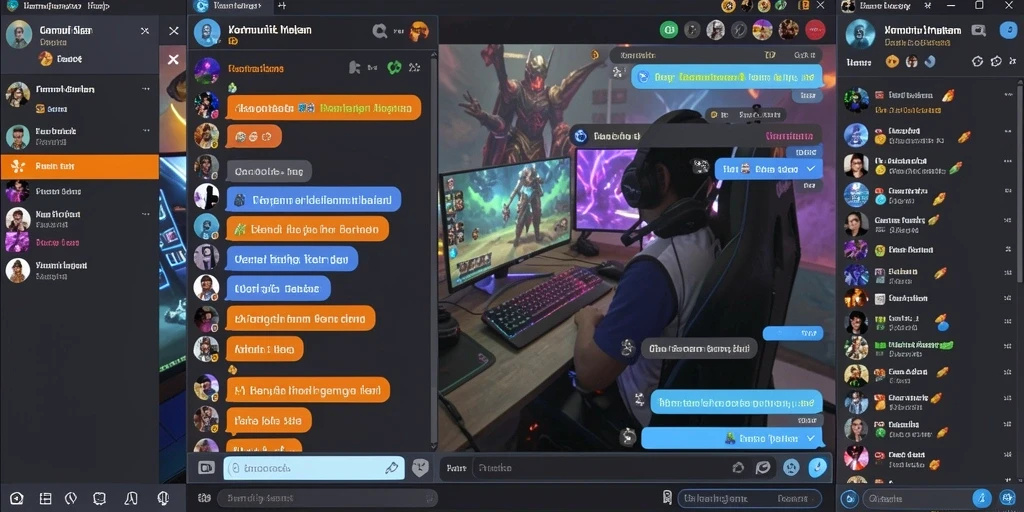 Screenshot menunjukkan fitur interaktif yang unik.