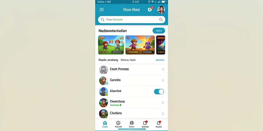 Fitur turnamen untuk bersaing dengan pemain lain.