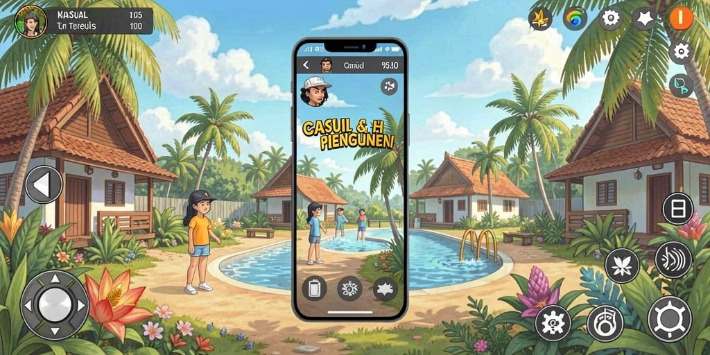 Fitur taruhan langsung yang menambah keseruan permainan.